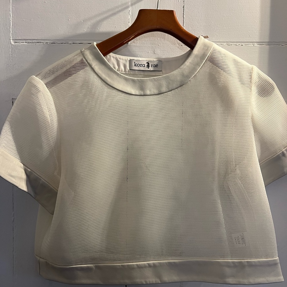 Mesh Crop Top